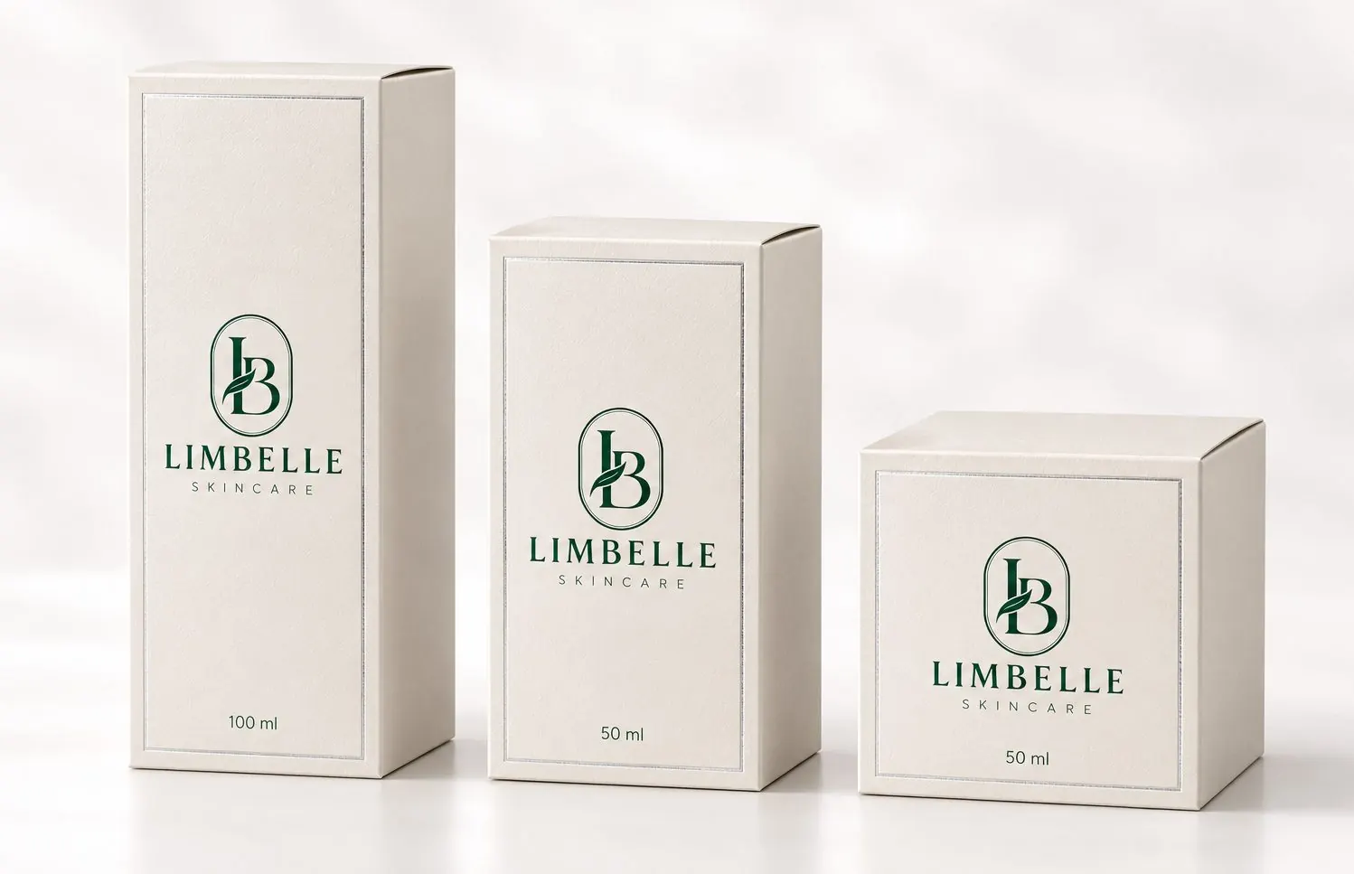 LIMBELLE 토너·앰플·크림 단상자